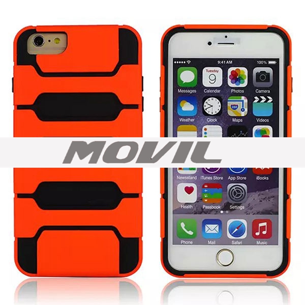 NP-2169 Combinación tpu   pc funda para Apple iPhone 6 -8